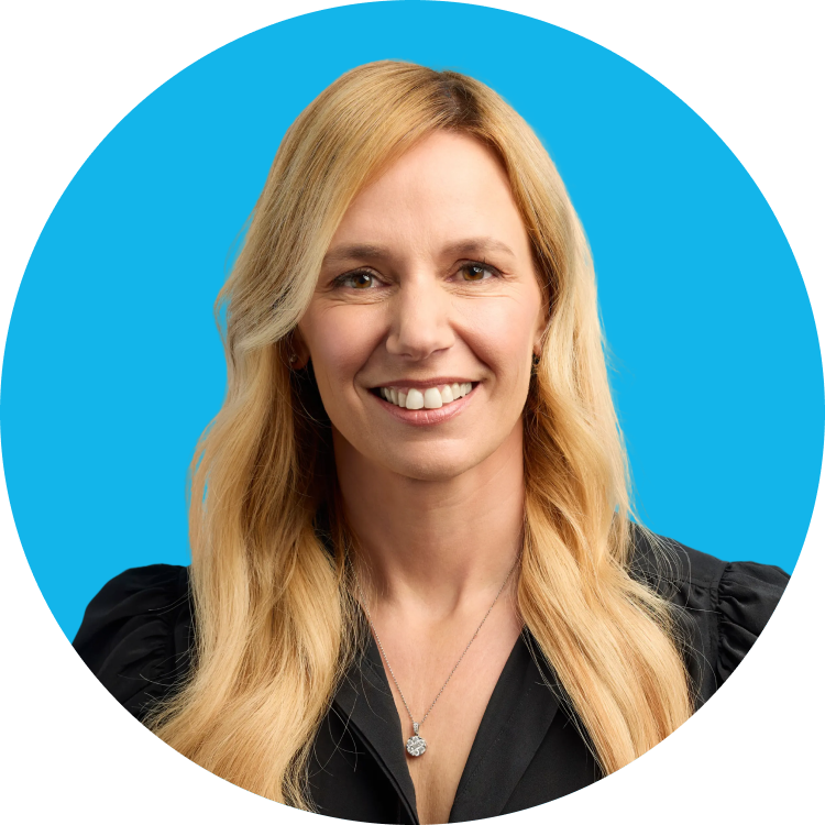 Head and shoulders photo of Claire Bramley, chief financial officer at Xero.