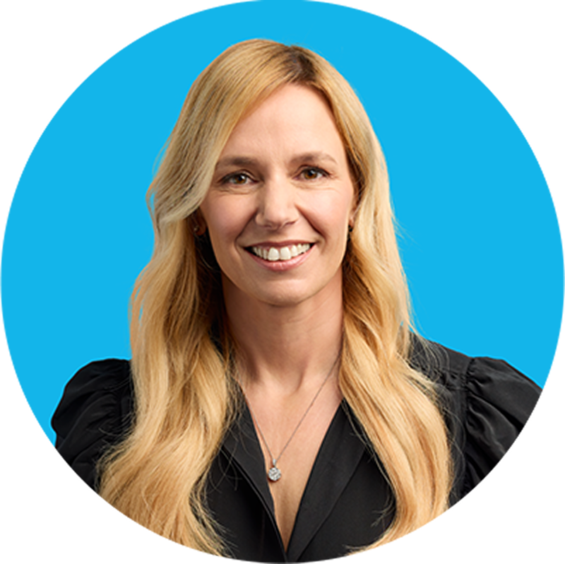 Head and shoulders photo of Claire Bramley, chief financial officer at Xero.