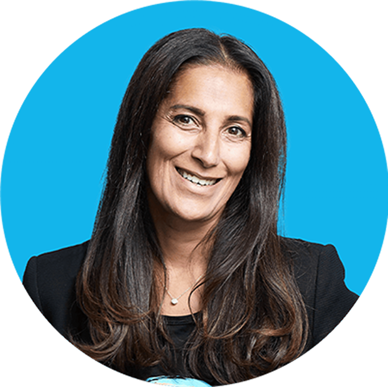 Head and shoulders photo of Sukhinder Singh Cassidy, chief executive officer at Xero.