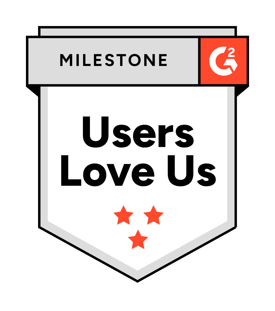 g2 users love us award