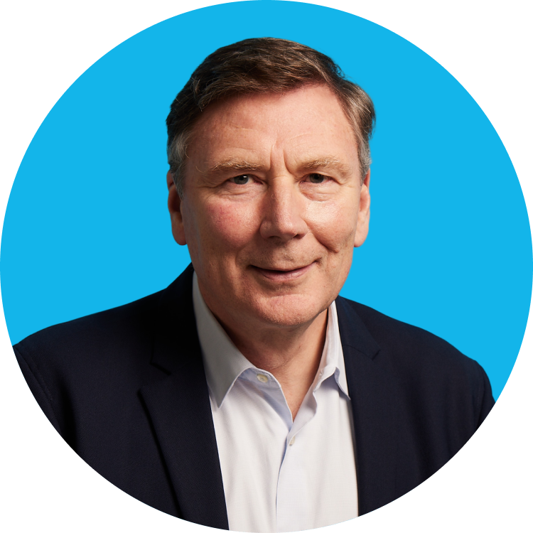 Head and shoulders photo of David Thodey, chair of the board at Xero.