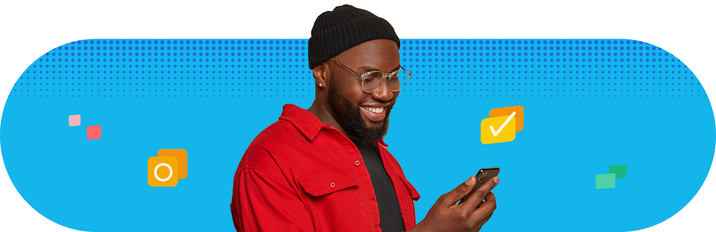 An accounting student logs in to Xero on their phone to complete an assignment.